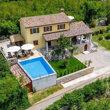 Villa Gogli With Private Pool In Rabac Labin Nedescina
